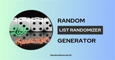 Online List Randomizer – Shuffle / Randomize Any List.